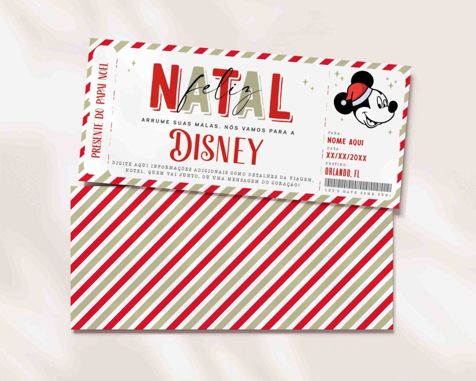 Voucher Vale Viagem Surpresa Disney World Vale Presente 152