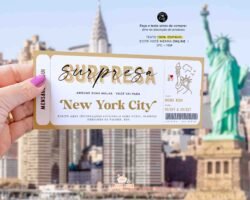 Voucher Vale Presente Viagem Surpresa Nova York