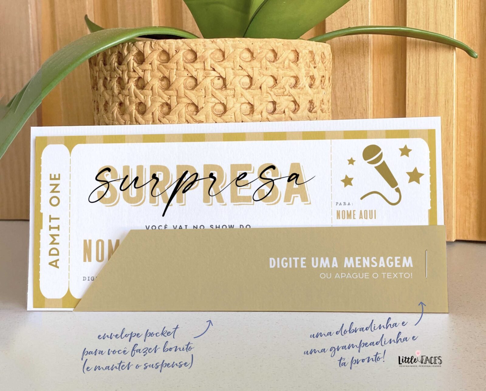 Vale Entrada Show Surpresa Vale Presente Voucher #183