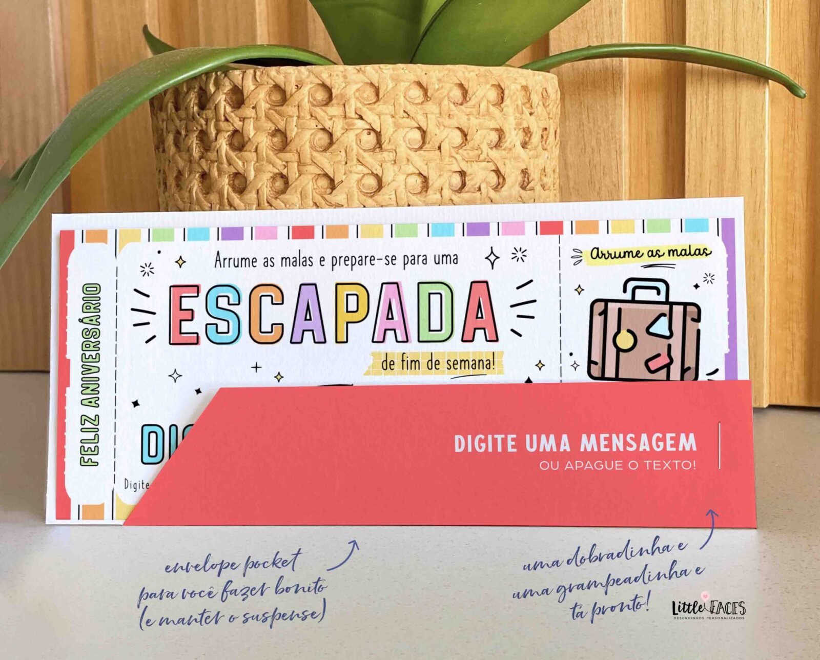 Voucher Vale Viagem Fim de Semana Surpresa Vale Presente 189