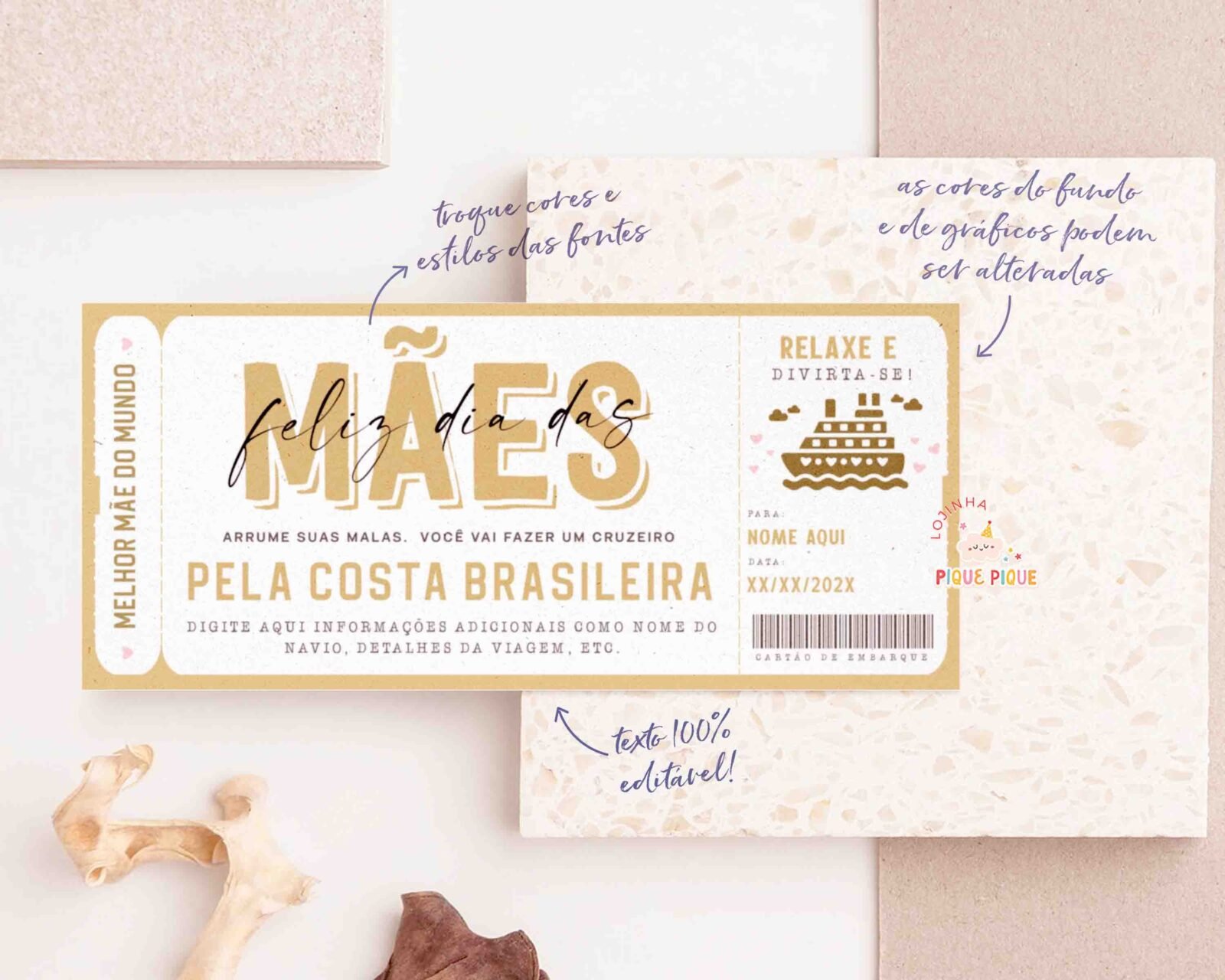 Voucher Vale Presente de Dia das Mães Cruzeiro Surpresa - Image 2